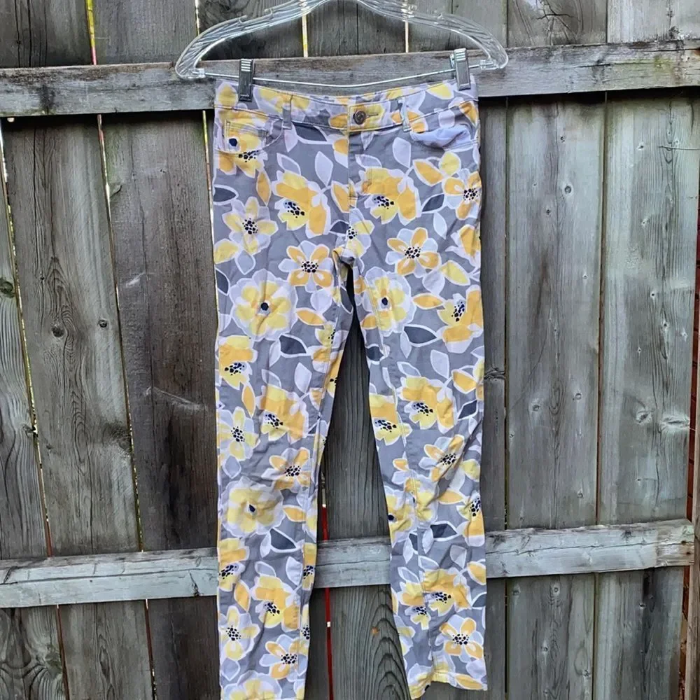 Gymboree Floral Pants sz. 12